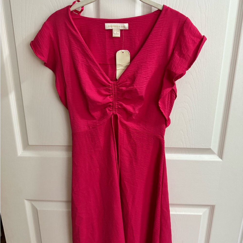 Monteau Women's Pink Dress